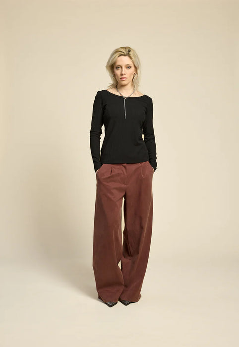 Pantalon THE CHAIN - Cappuccino Cokluch