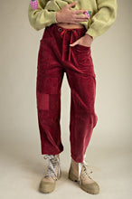 Pantalon Velours Côteles Rubis