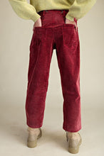 Pantalon Velours Côteles Rubis