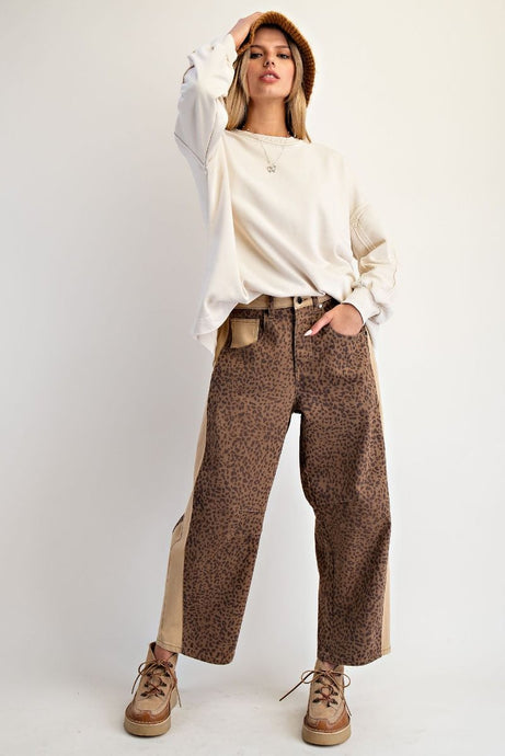 Pantalon Léopard Stripe