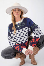 Pull en Tricot Motif