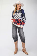 Pull en Tricot Motif