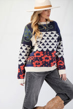 Pull en Tricot Motif