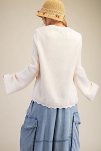 Pull Chandail Créme Fruiti