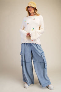 Pull Chandail Créme Fruiti