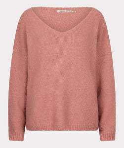 Pull Over size Col en V Rose Esqualo