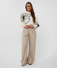 Chandail Fleur Crème Esqualo Fashion