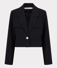 Blazer court de ville Noir ESQUALO