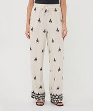 Pantalon Lin Jambe Droite Esqualo