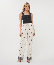 Pantalon Lin Jambe Droite Esqualo