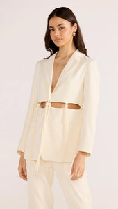 Blazer à cravate Maeve Minkpink