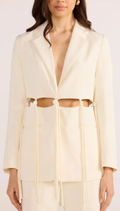 Blazer à cravate Maeve Minkpink