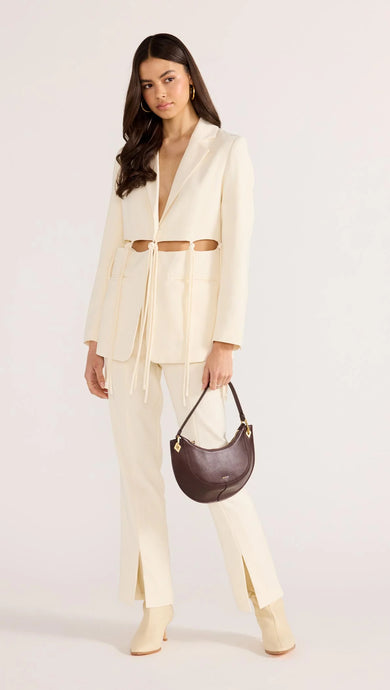 Blazer à cravate Maeve Minkpink