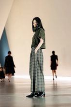 Pantalon Durand Carreaux Olive de Marigold