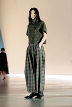 Pantalon Durand Carreaux Olive de Marigold