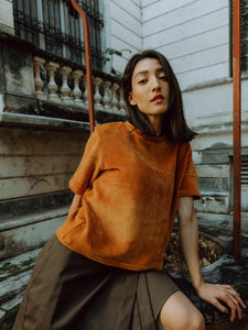 Top T-Shirt Tofino de Mas Montreal Tumeric