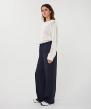 Chandail Pull à Maille Blanc Esqualo