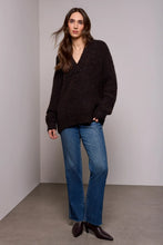 Pull en maille côtelée épaisse surdimensionné BLUE THREAD Choco
