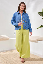 Jacket Denim Over Size Ajustable Tribal Fashion