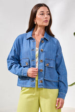 Jacket Denim Over Size Ajustable Tribal Fashion