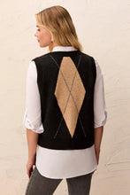 Gilet sans manches Intarsia Tribal Fashion