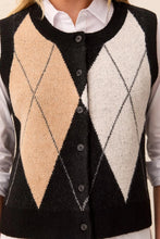 Gilet sans manches Intarsia Tribal Fashion