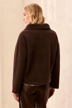 Manteau Veste Jacket Feutré Chocolat Tribal Fashion