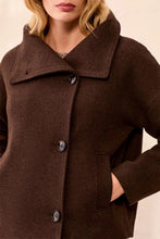 Manteau Veste Jacket Feutré Chocolat Tribal Fashion
