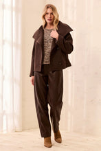 Manteau Veste Jacket Feutré Chocolat Tribal Fashion