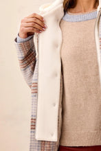 Manteau carreaux avec capuche amovible Tribal Fashion