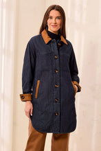Manteau Veste matelassée en denim Tribal Fashion