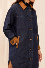 Manteau Veste matelassée en denim Tribal Fashion