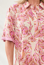 Robe Courte Droite en Lin Tribal Fashion