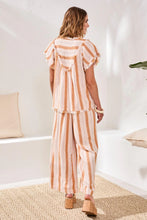 Pantalon fluide à jambes larges et à enfiler avec poches