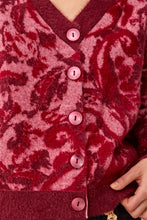 Pull Cardigan Recto Verso Rose Givré Tribal Fashion