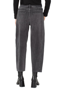Pantalon Jeans Denim  Barell Noir Liverpool