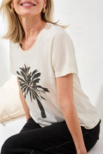 T-Shirt Blanc Palmier