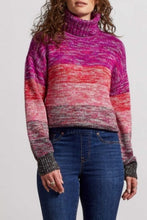 Chandail Pull Over Tricot W/ PUFF SLV -Red Plum Tribal Fashion