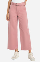Pantalon Jambes larges Stride avec ceinture intégrée Rose