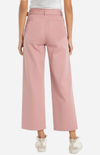 Pantalon Jambes larges Stride avec ceinture intégrée Rose