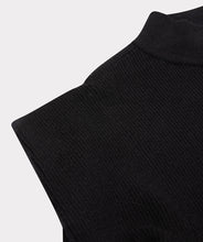 Robe Noir Tricot Fashion Esqualo