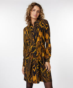 Robe Swirl Print Esqualo