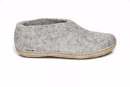 Pantoufle glerups soulier grise