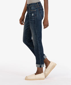 Pantalon Jeans Amy Crop Straight Leg Prestigious Wash